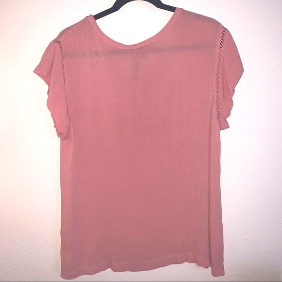 NWT Buffalo by David Button Pink Large Top - Picture 6 of 10